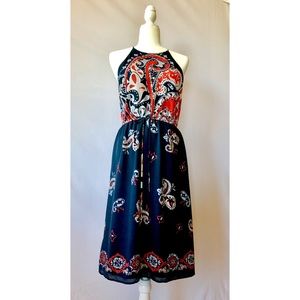 LOFT Halter Neck Paisley Sundress